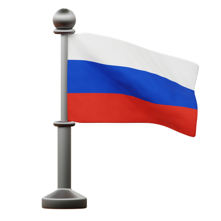 Russia Flag  3D Icon