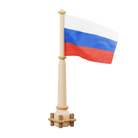 Russia Flag 3D Icon