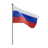 russia flag 3d images