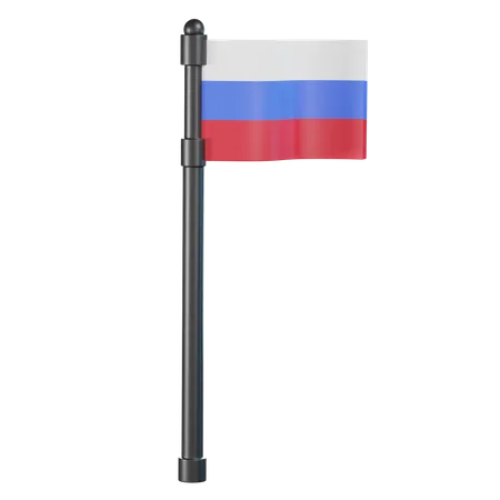 Russian Flag  3D Icon
