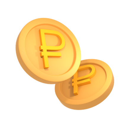 Russian ruble  3D Icon