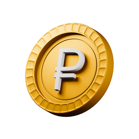 Russian ruble  3D Icon