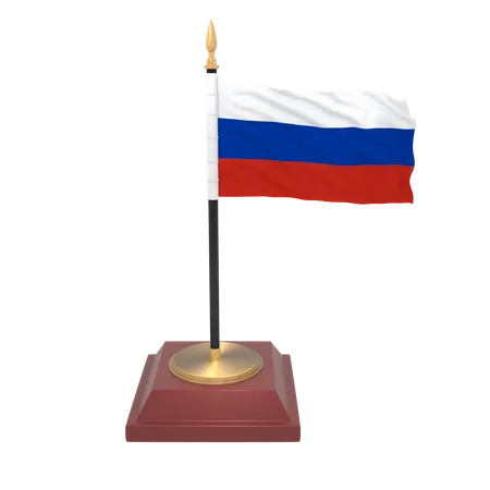 Russland Flagge  3D Icon