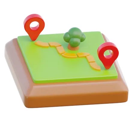 Ruta  3D Icon