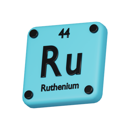 Ruthenium  3D Icon