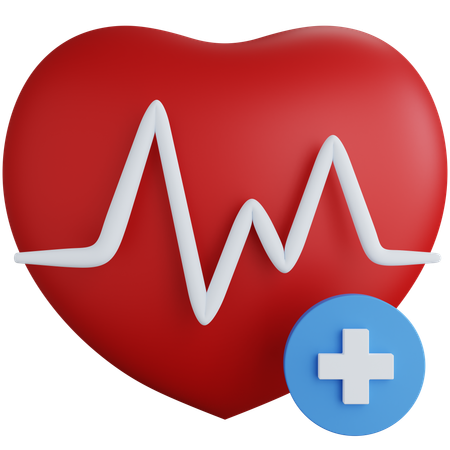 Rythme cardiaque  3D Icon