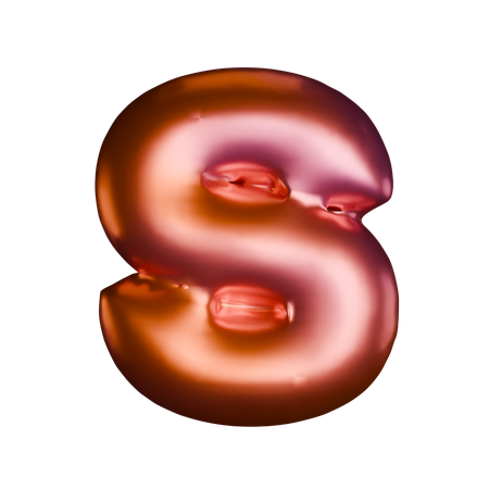 S Letter  3D Icon