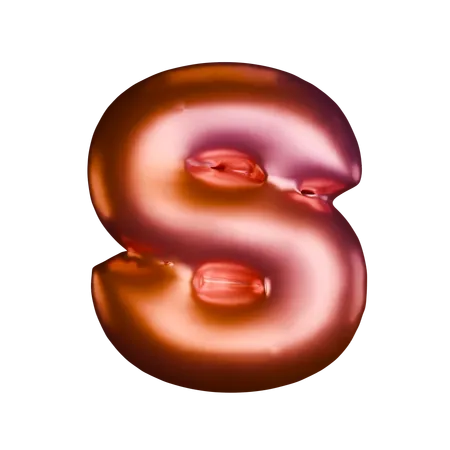 S Letter  3D Icon