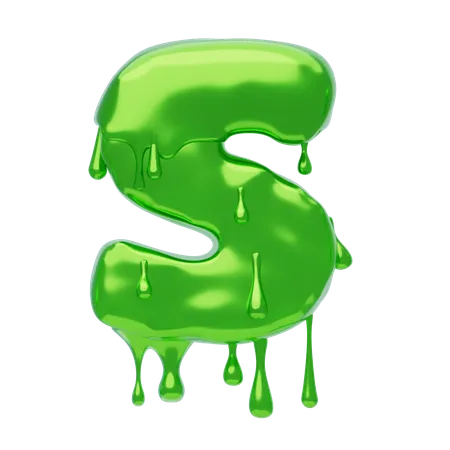 S  Letter  3D Icon