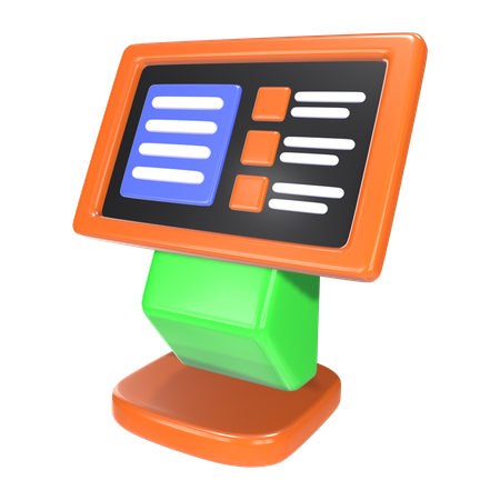 S3_Informationskiosk  3D Icon