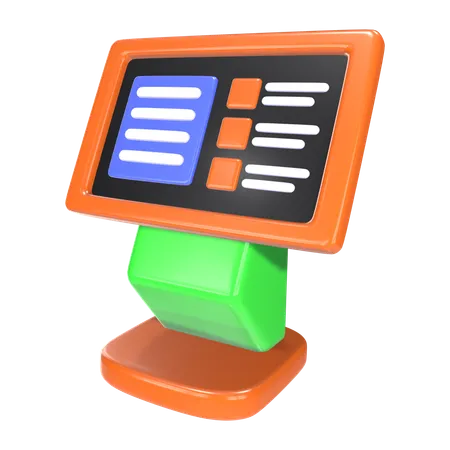 S3_Informationskiosk  3D Icon