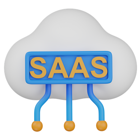 Saas  3D Icon