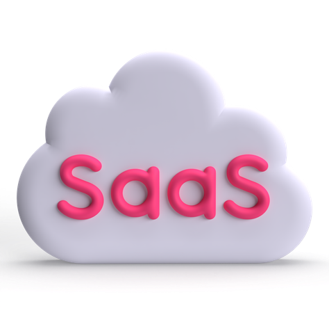 Saas  3D Icon