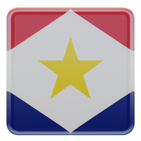Bandeira da Praça Saba  3D Icon