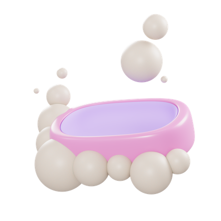Sabão  3D Icon