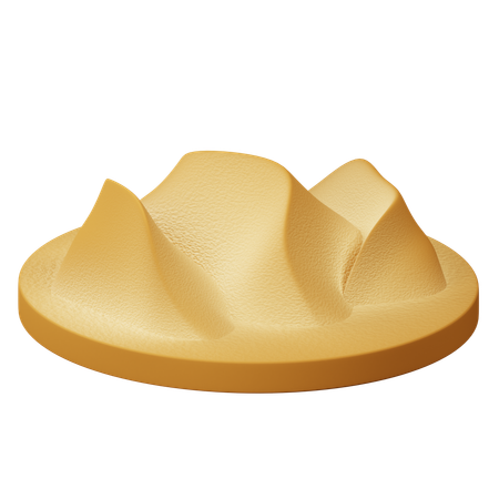 Sable chaud  3D Icon