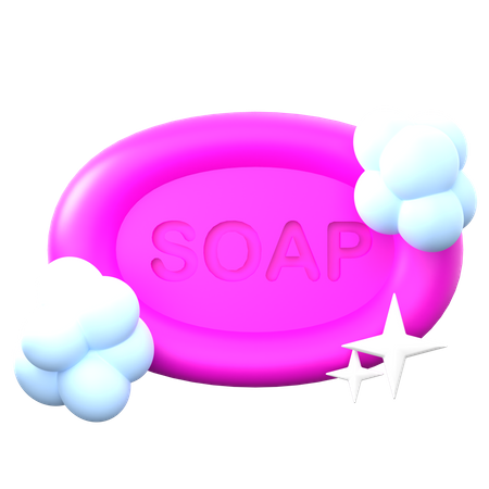 Sabão  3D Icon