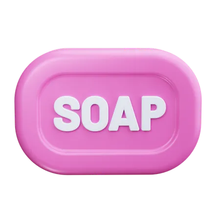 Sabonete corporal  3D Icon