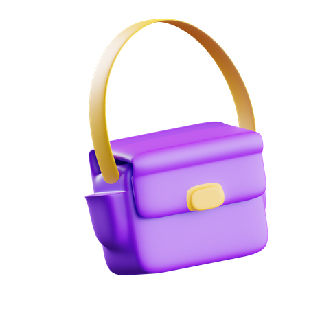 Sac en bandoulière  3D Icon