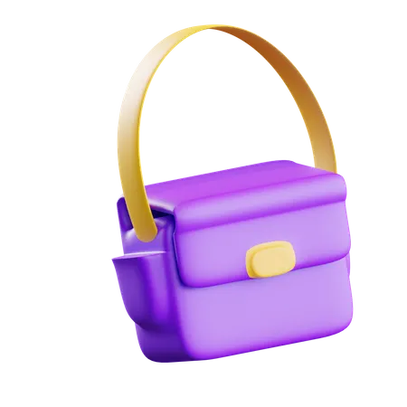 Sac en bandoulière  3D Icon