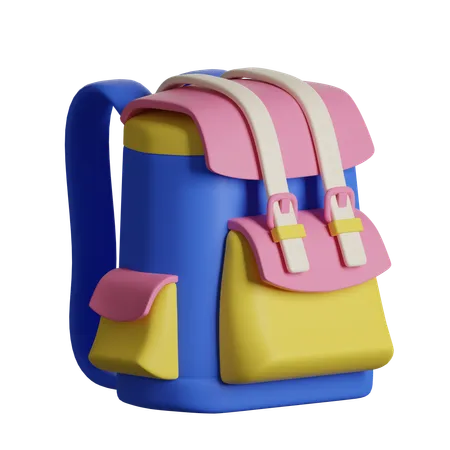 Sac à dos  3D Icon