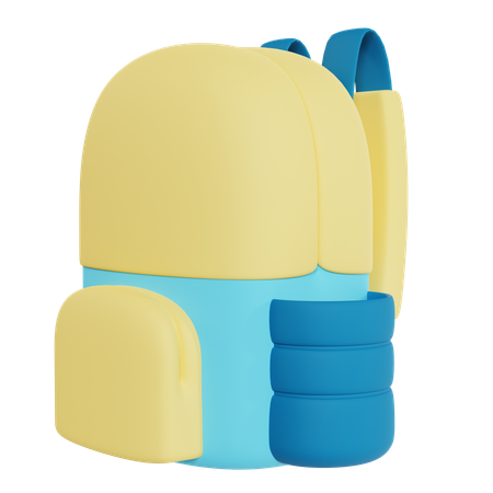 Sac à dos  3D Icon