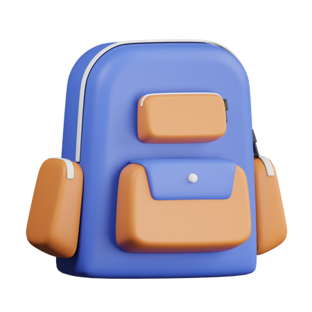 Sac à dos  3D Icon