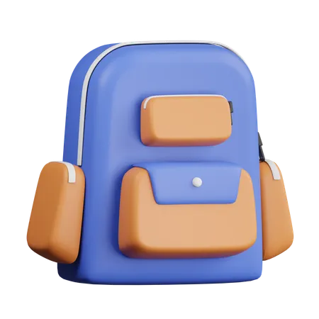 Sac à dos  3D Icon