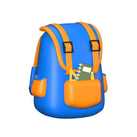 Sac à dos  3D Icon