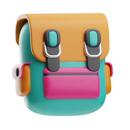 Sac à dos  3D Icon