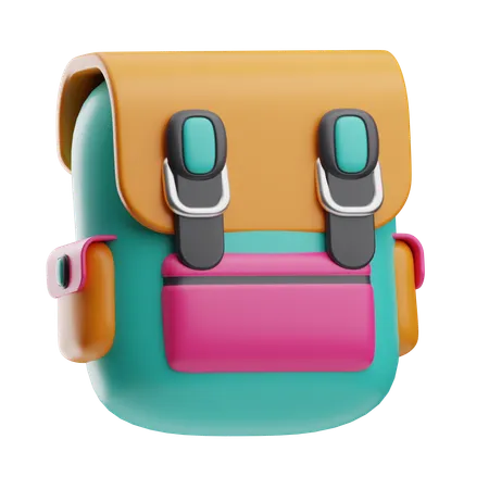 Sac à dos  3D Icon