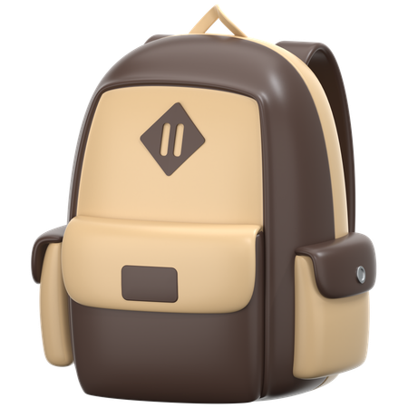 Sac à dos  3D Icon