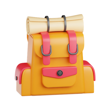 Sac à dos  3D Icon