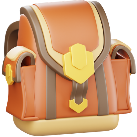 Sac à dos  3D Icon