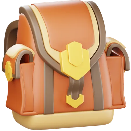 Sac à dos  3D Icon