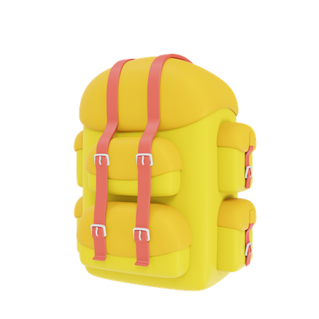 Sac à dos  3D Icon