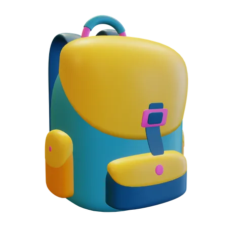 Sac à dos  3D Illustration