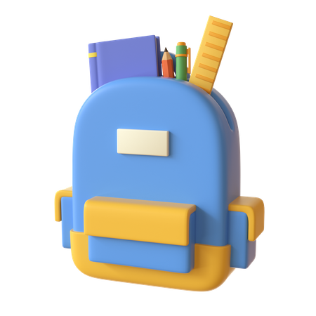 Sac à dos  3D Icon