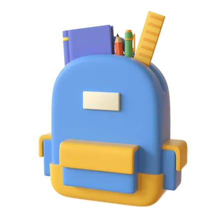 Sac à dos  3D Icon