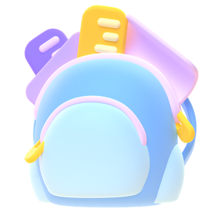 Sac à dos  3D Icon