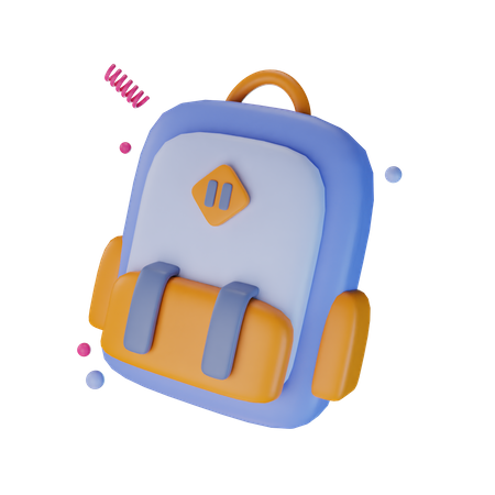 Sac à dos  3D Icon