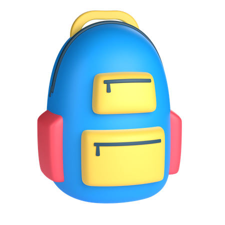 Sac à dos  3D Icon