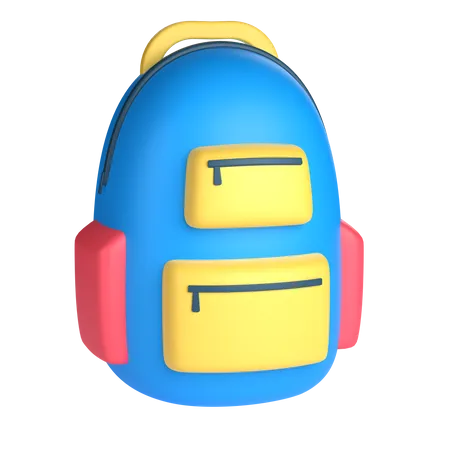 Sac à dos  3D Icon