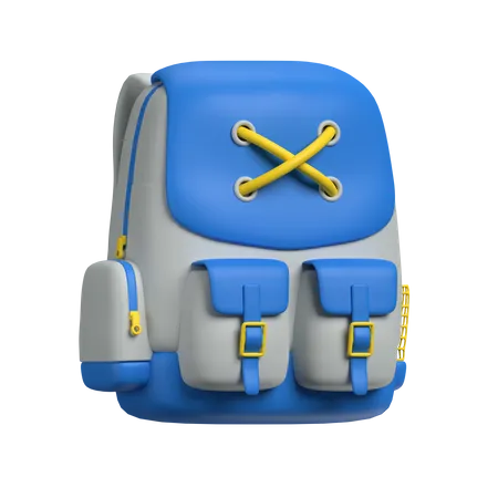 Sac à dos  3D Icon