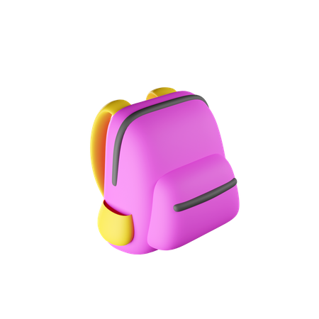 Sac à dos  3D Icon