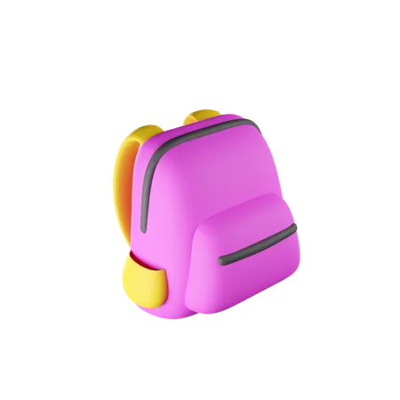 Sac à dos  3D Icon