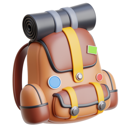 Sac à dos  3D Icon