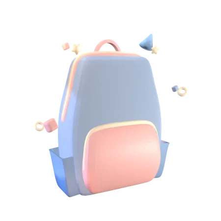 Sac à dos  3D Icon