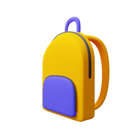 Sac à dos  3D Icon