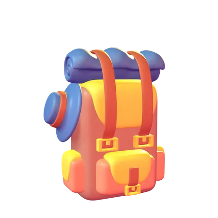 Sac à dos  3D Icon